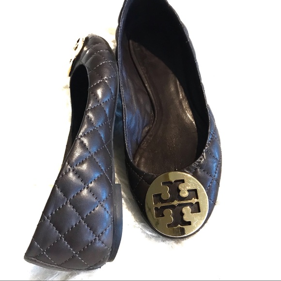 Tory Burch Shoes - Tory Burch• Quinn Leather Quilted• SZ 5
